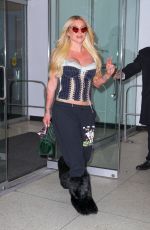 KESHA Leaves Drew Barrymore Show Studios in New York City 04/08/2025