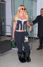 KESHA Leaves Drew Barrymore Show Studios in New York City 04/08/2025