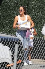 KHLOE KARDASHIAN Out in Crop Top at True