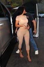 KIM KARDASHIAN Arrives at Mel
