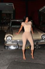 KIM KARDASHIAN Arrives at Mel