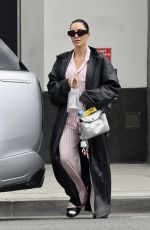 KIM KARDASHIAN Enjoys a 2 Hour Spa Session in Los Angeles 04/27/2025