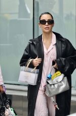 KIM KARDASHIAN Enjoys a 2 Hour Spa Session in Los Angeles 04/27/2025