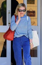 KIRSTEN DUNST Out Shopping on Melrose Place in Los Angeles 04/22/2025