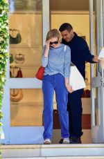 KIRSTEN DUNST Out Shopping on Melrose Place in Los Angeles 04/22/2025