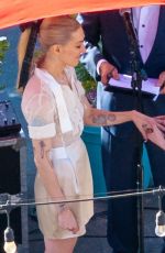 KRISTEN STEWART and DYLAN MEYER Got Married at Casita del Campo in Los Feliz 04/20/2025
