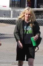 KRISTEN STEWART on the Set of The Wrong Girls at Bixel Studio in Los Angeles 04/17/2025