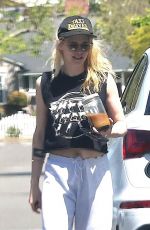 KRISTEN STEWART Out and About in Los Angeles 04/05/2025