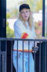 KRISTEN STEWART Out for Lunch with Friends at Troy