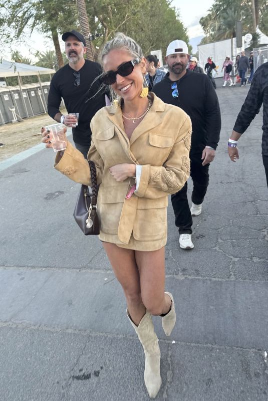 KRISTIN CAVALLARI Arrives at Stagecoach in Indio 04/27/2025