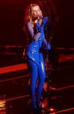 KYLIE MINOGUE Performs at Madison Square Garden in New York 04/05/2025