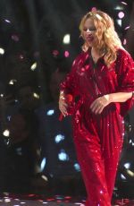 KYLIE MINOGUE Performs at Madison Square Garden in New York 04/05/2025