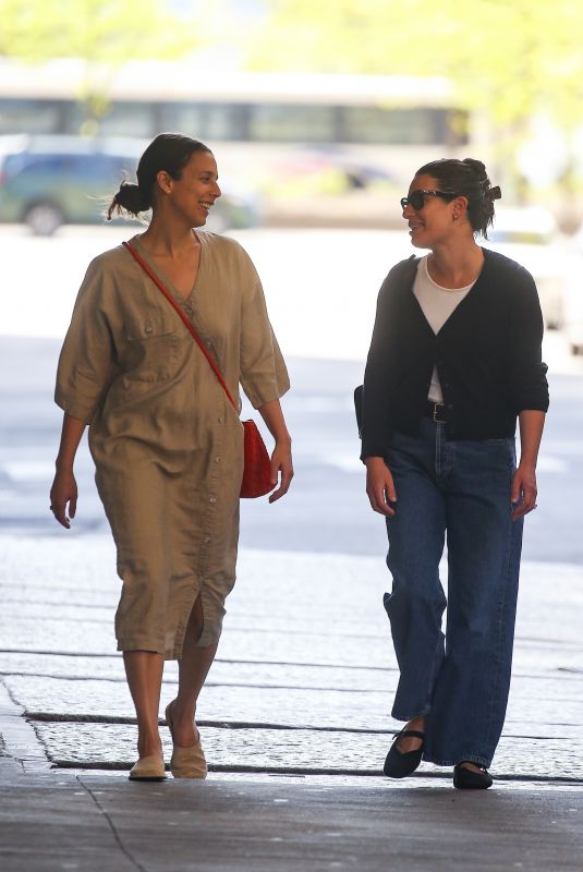 LA MICHELE Out with a Friend in Beverly Hills 04/28/2025