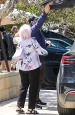 LADY GAGA Out for Lat Soho House with Michael Polansky and Her Mother 04/20/2025