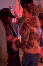 LANA DEL REY and Jeremy Dufrene Arrives at Stagecoach in Los Angeles 04/27/2025