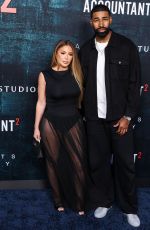 LARSA PIPPEN and Jeff Coby at The Accountant 2 Premiere in Los Angeles 04/16/2025