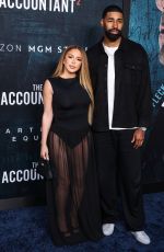 LARSA PIPPEN and Jeff Coby at The Accountant 2 Premiere in Los Angeles 04/16/2025