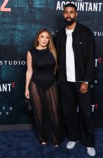 LARSA PIPPEN and Jeff Coby at The Accountant 2 Premiere in Los Angeles 04/16/2025