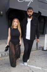 LARSA PIPPEN and Jeff Coby Leaves Craig
