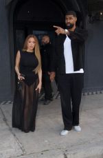 LARSA PIPPEN and Jeff Coby Leaves Craig