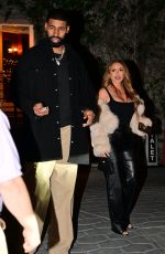 LARSA PIPPEN and Jeff Coby Out for Dinner at Sunset Towers 04/18/2025