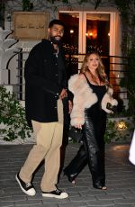 LARSA PIPPEN and Jeff Coby Out for Dinner at Sunset Towers 04/18/2025