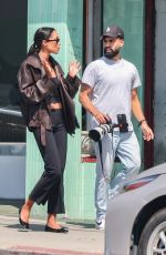 LAURA HARRIER Out and About in Los Angeles 04/07/2025