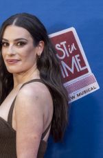 LEA MICHELE at Just in Time Broadway Show Opening Night in New York 04/23/2025