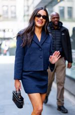 LEA MICHELE Out and About in New York 04/02/2025
