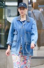 LEELEE SOBIESKI Out and About in New York City 04/22/2025