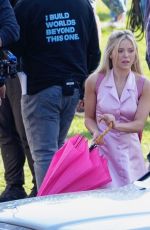 LEXI MINETREE on the Set of New Series Elle Filming in Vancouver, B.C. 04/22/2025