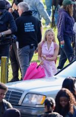 LEXI MINETREE on the Set of New Series Elle Filming in Vancouver, B.C. 04/22/2025