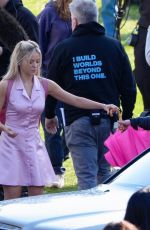 LEXI MINETREE on the Set of New Series Elle Filming in Vancouver, B.C. 04/22/2025