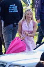 LEXI MINETREE on the Set of New Series Elle Filming in Vancouver, B.C. 04/22/2025