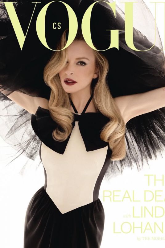 LINDSAY LOHAN for Vogue Czechoslovakia May 2025