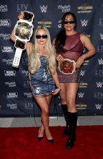 LIV MORGAN at WrestleMania After Dark Hall Of Fame Event in Las Vegas 04/19/2025