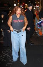 LIZZO Arrives at SNL After-party in New York 04/12/2025