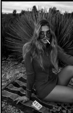 LIZZY GREENE - Black and White Photoshoot, April 2025