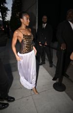 LORI HARVEY Arrives at Fashion Trust U.S Awards 2025 in Los Angeles 04/08/2025