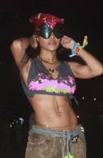 LORI HARVEY, JHENE AIKO, KARRUECHE TRAN, PARIS HILTON and TEYANA TAYLOR Out at Coachella Valley Music and Arts Festival in Indio 04/12/2025