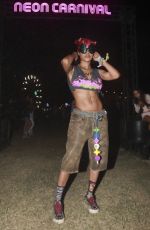 LORI HARVEY, JHENE AIKO, KARRUECHE TRAN, PARIS HILTON and TEYANA TAYLOR Out at Coachella Valley Music and Arts Festival in Indio 04/12/2025