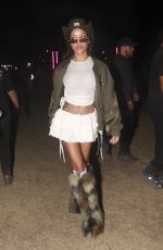 LORI HARVEY, JHENE AIKO, KARRUECHE TRAN, PARIS HILTON and TEYANA TAYLOR Out at Coachella Valley Music and Arts Festival in Indio 04/12/2025