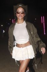 LORI HARVEY, JHENE AIKO, KARRUECHE TRAN, PARIS HILTON and TEYANA TAYLOR Out at Coachella Valley Music and Arts Festival in Indio 04/12/2025