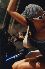 LUNA BLAISE for Hunza G Gingham Campaign, April 2025