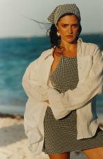 LUNA BLAISE for Hunza G Gingham Campaign, April 2025