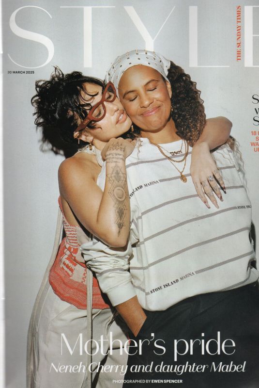 MABLE MCVEY and NENEC CHERRY in Style Magazine, March 2025