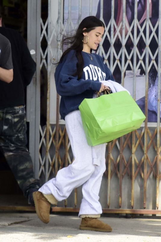 MADISON BEER Out Shopping in Los Angeles 04/15/2025