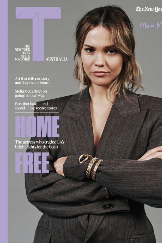 MAIA MITCHELL for T - The New Yrok Times Style Magazine Australia, April 2025