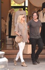 MALIN AKERMAN and Jack Donnelly Out Shopping in Beverly Hills 04/10/2025