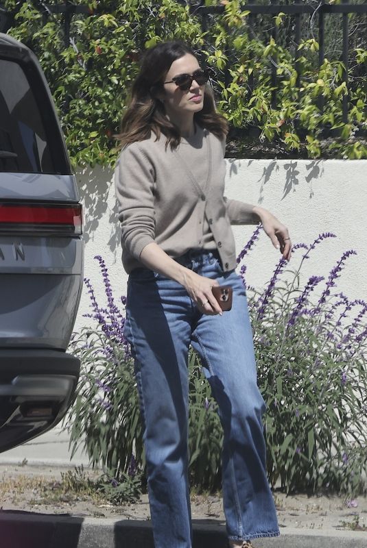 MANDY MOORE Out and About in Los Angeles 04/27/2025